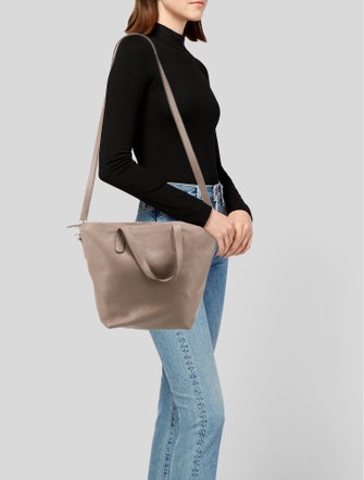 Cuyana Leather Messenger Bag