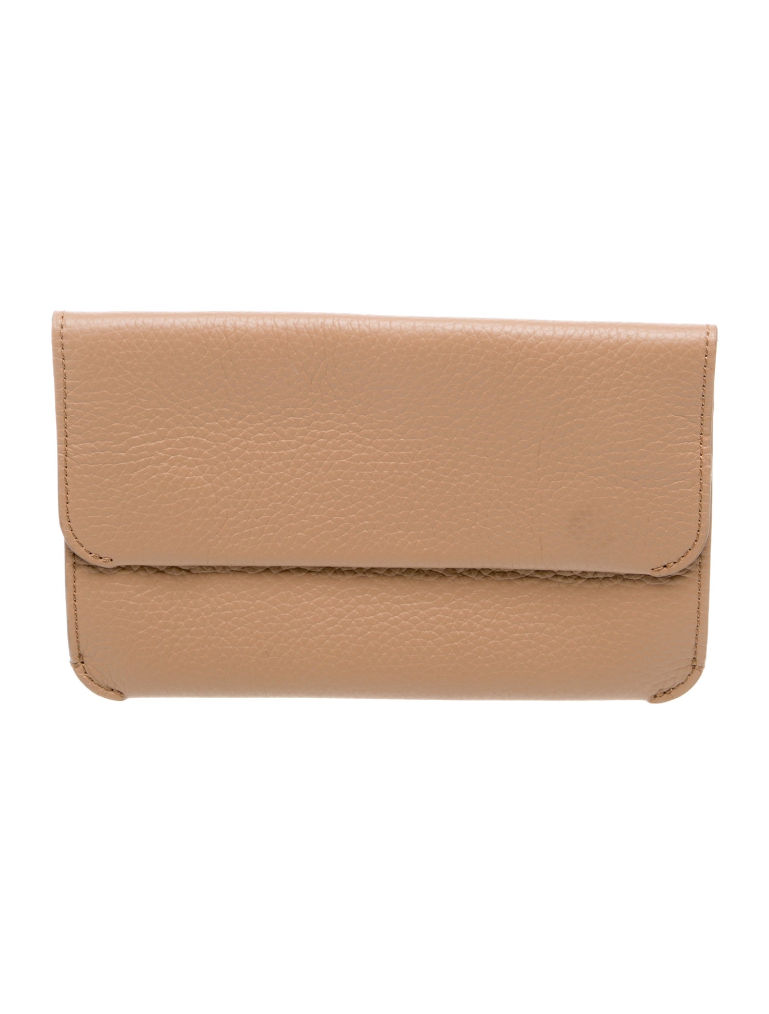 Cuyana Leather Clutch