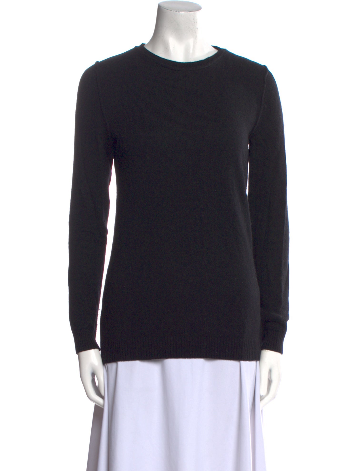Cuyana Virgin Wool Crew Neck Sweater