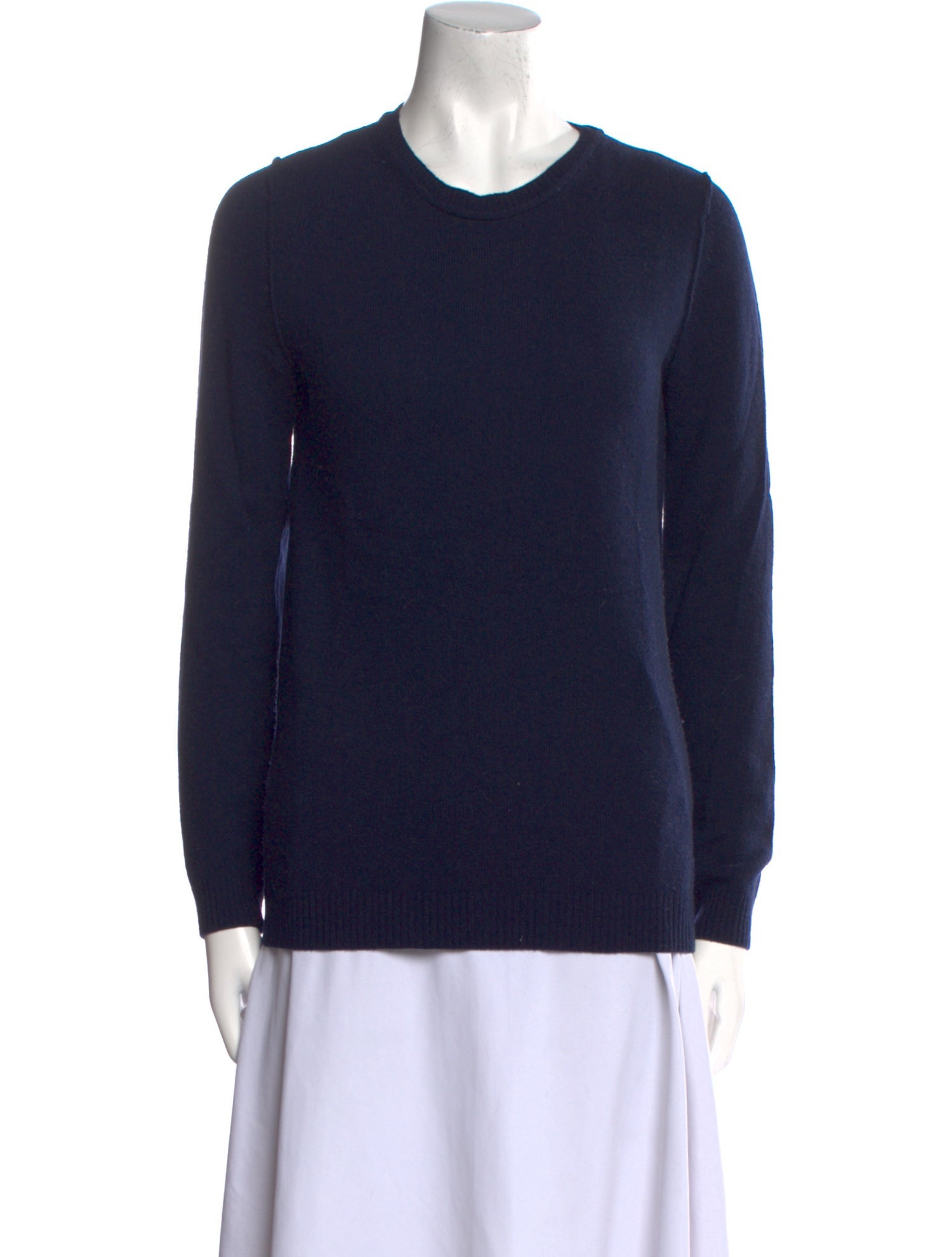 Cuyana Virgin Wool Crew Neck Sweater