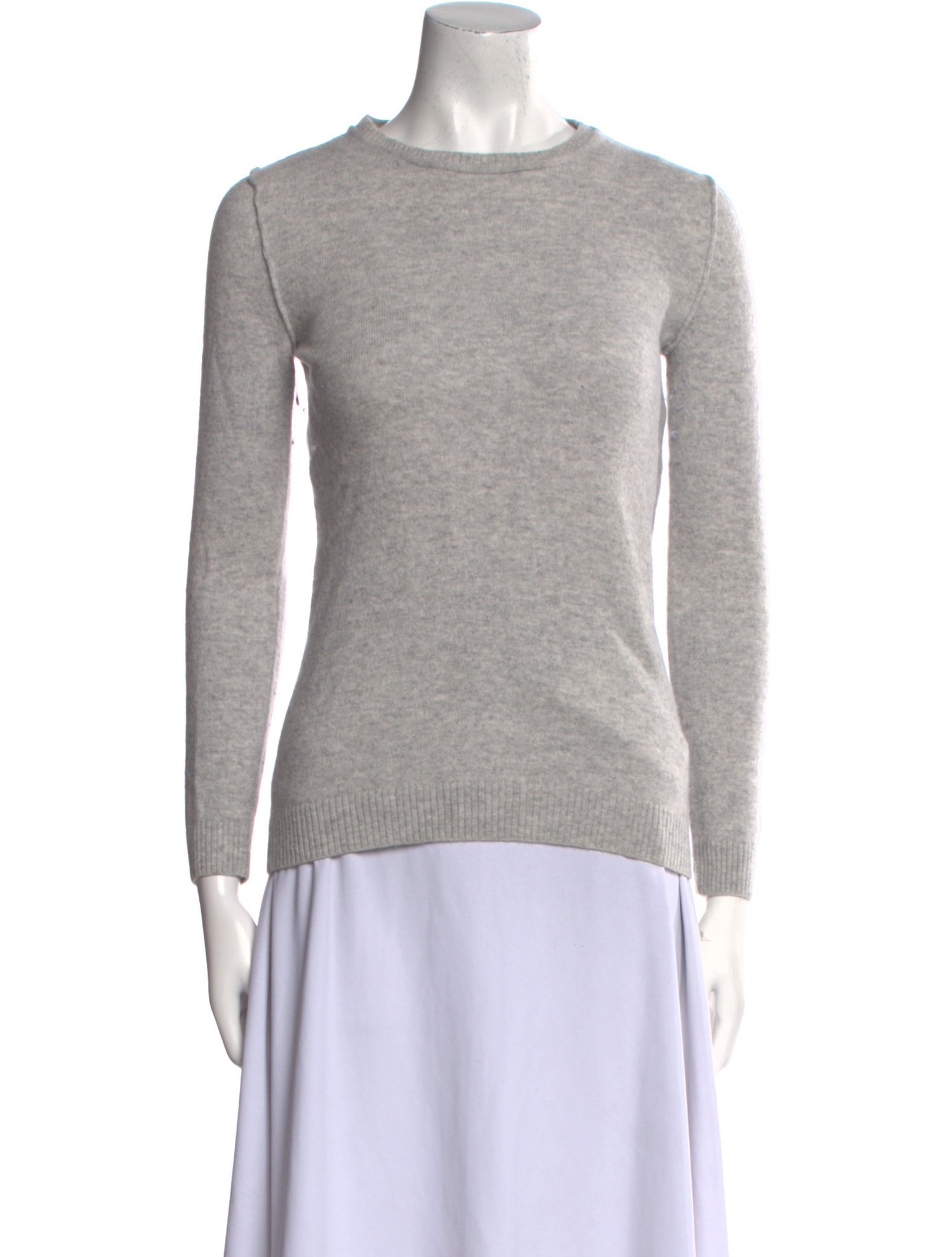 Cuyana Virgin Wool Crew Neck Sweater