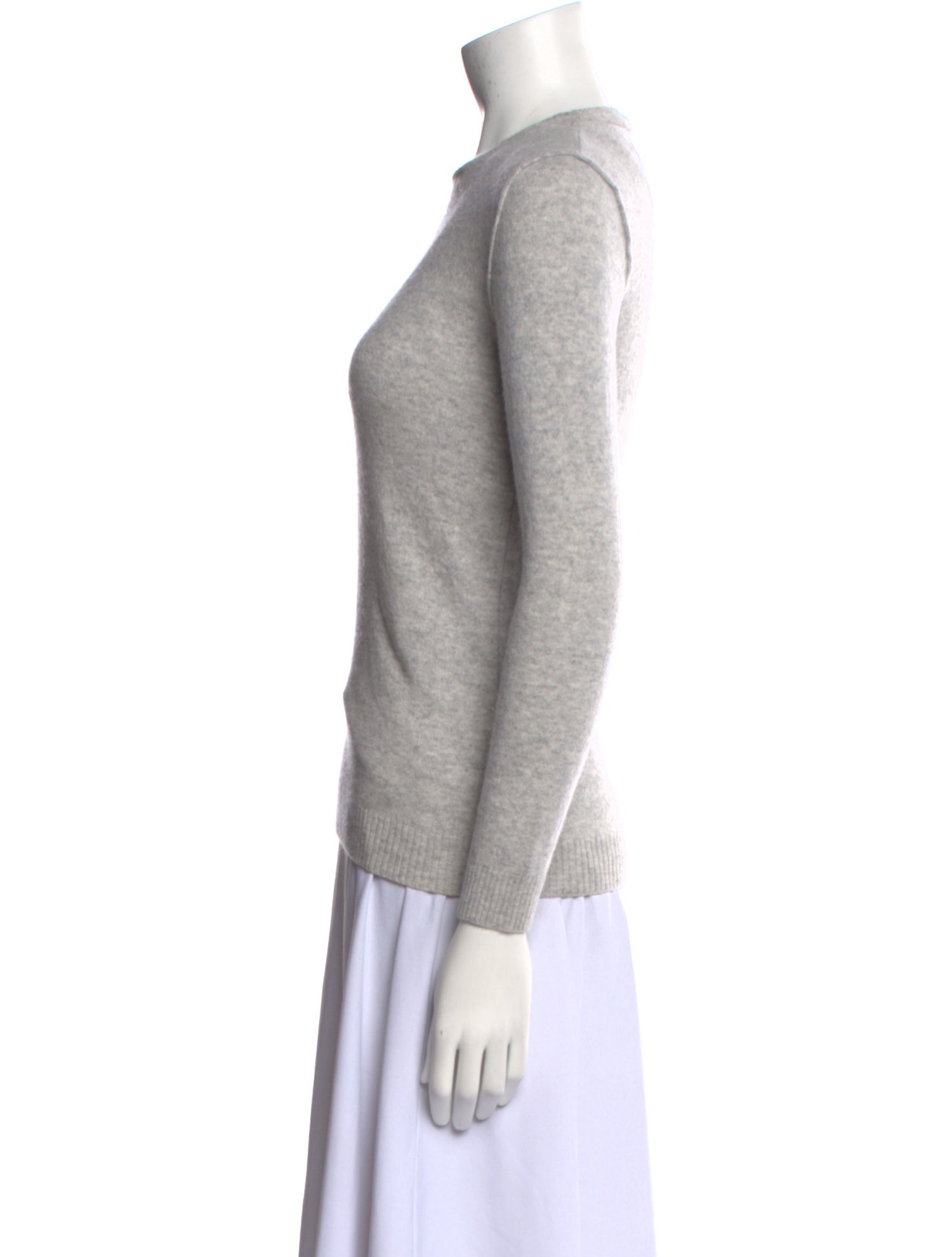 Cuyana Virgin Wool Crew Neck Sweater
