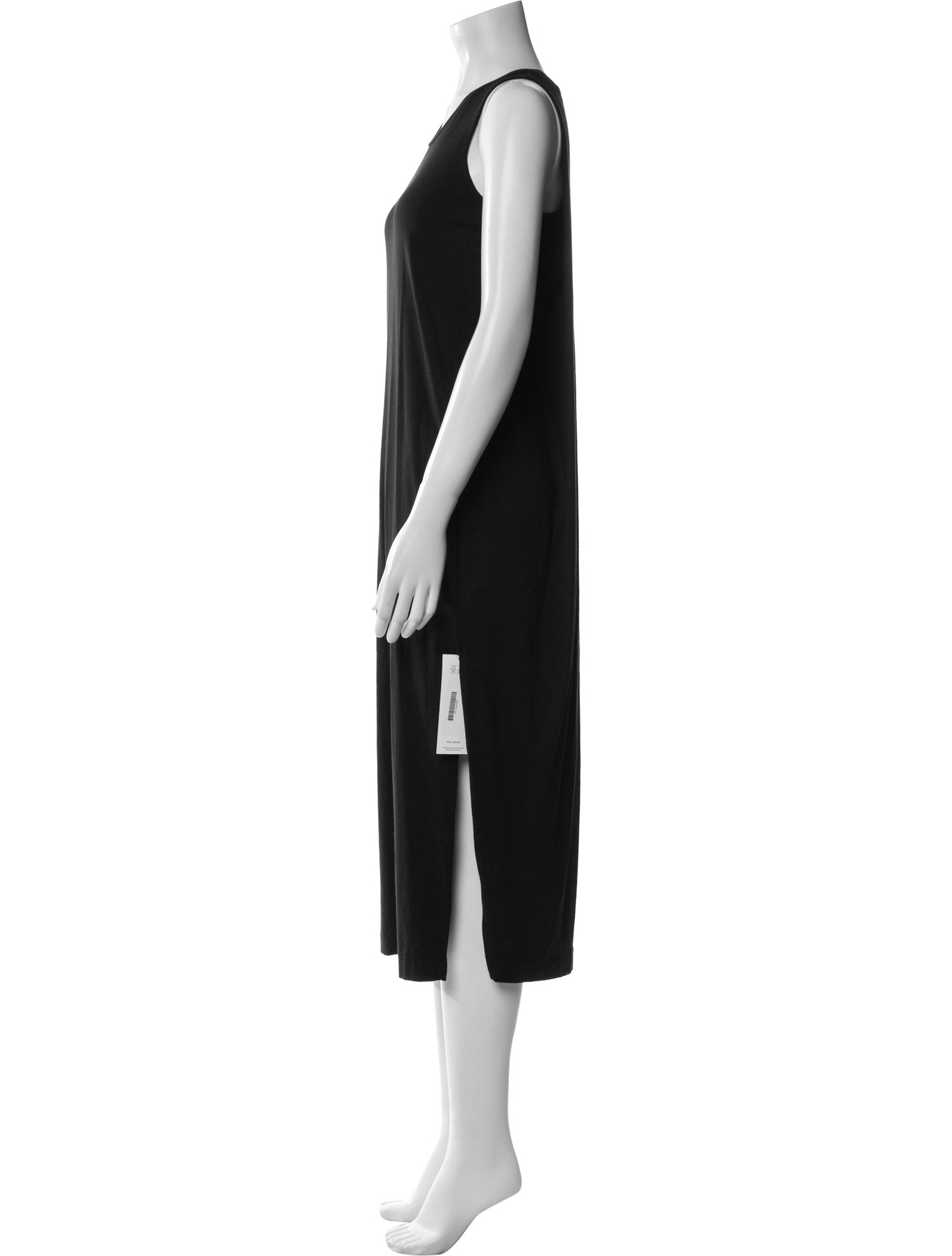 Cuyana Scoop Neck Midi Length Dress