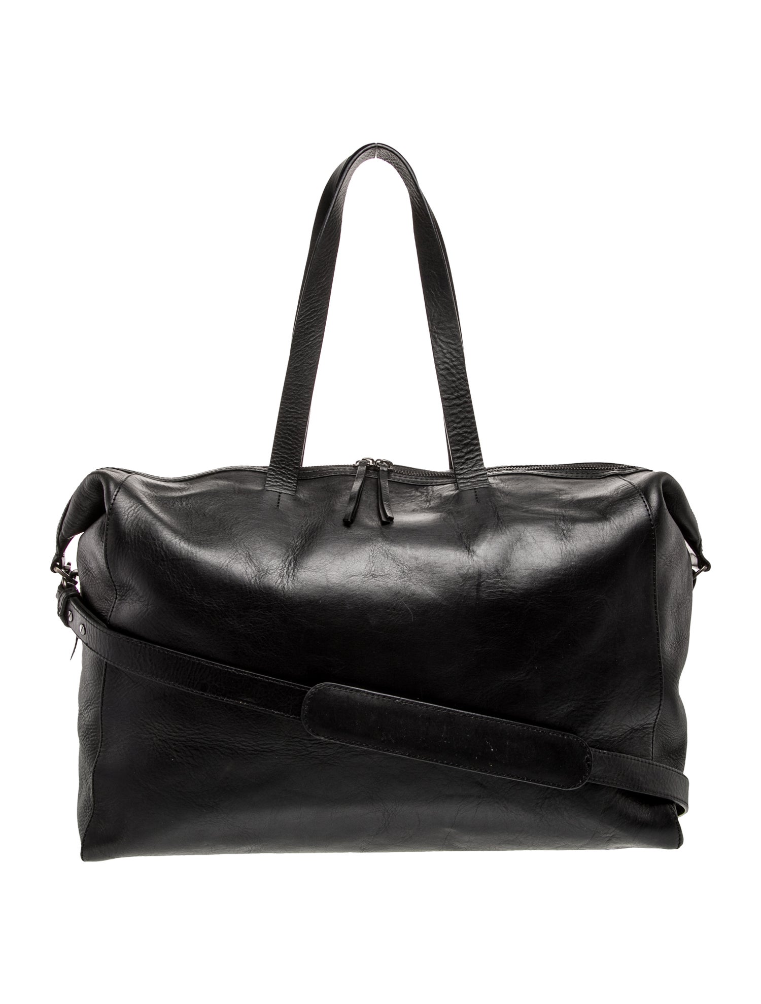 Cuyana Leather Weekender Bag