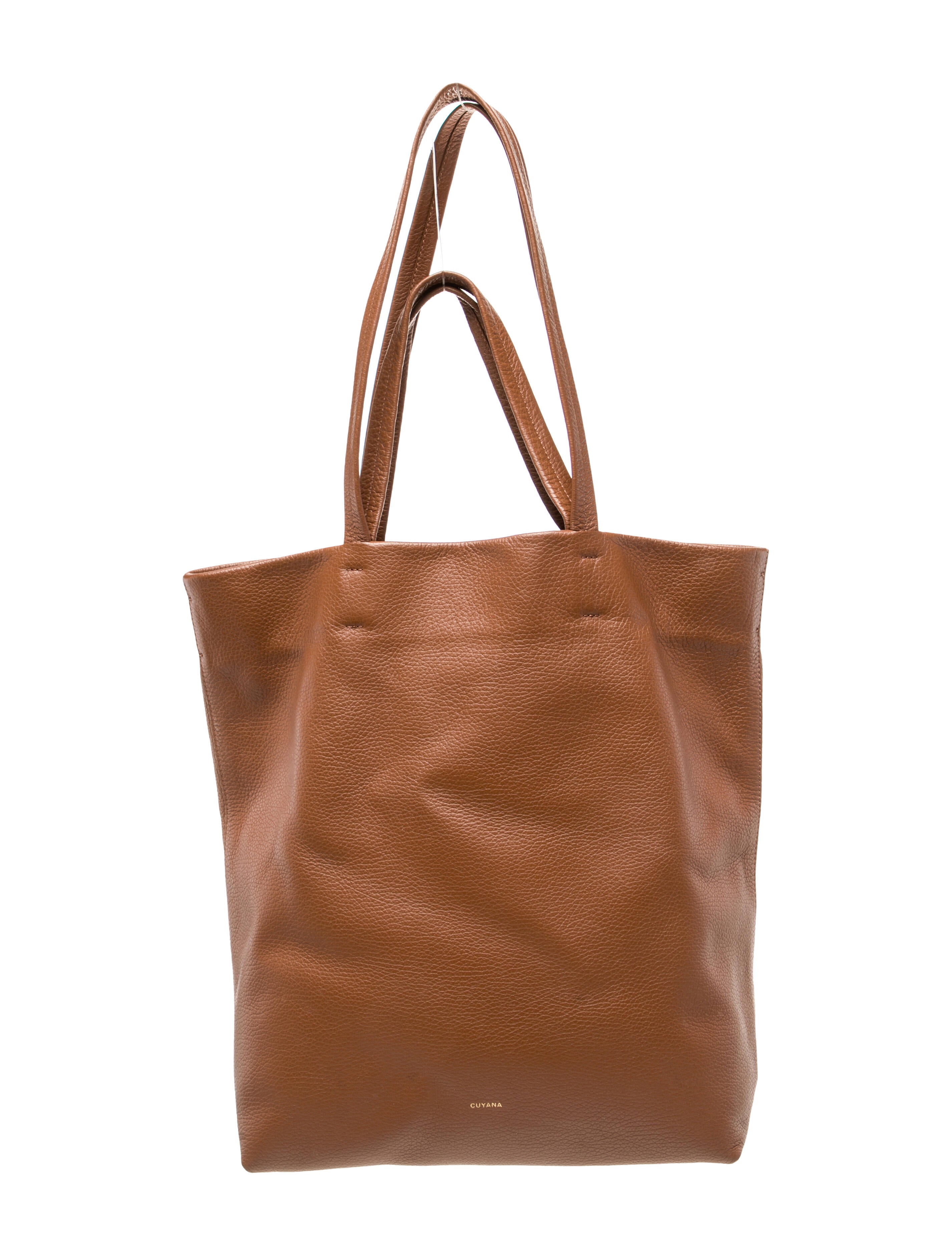 Cuyana Leather Top Handle Bag