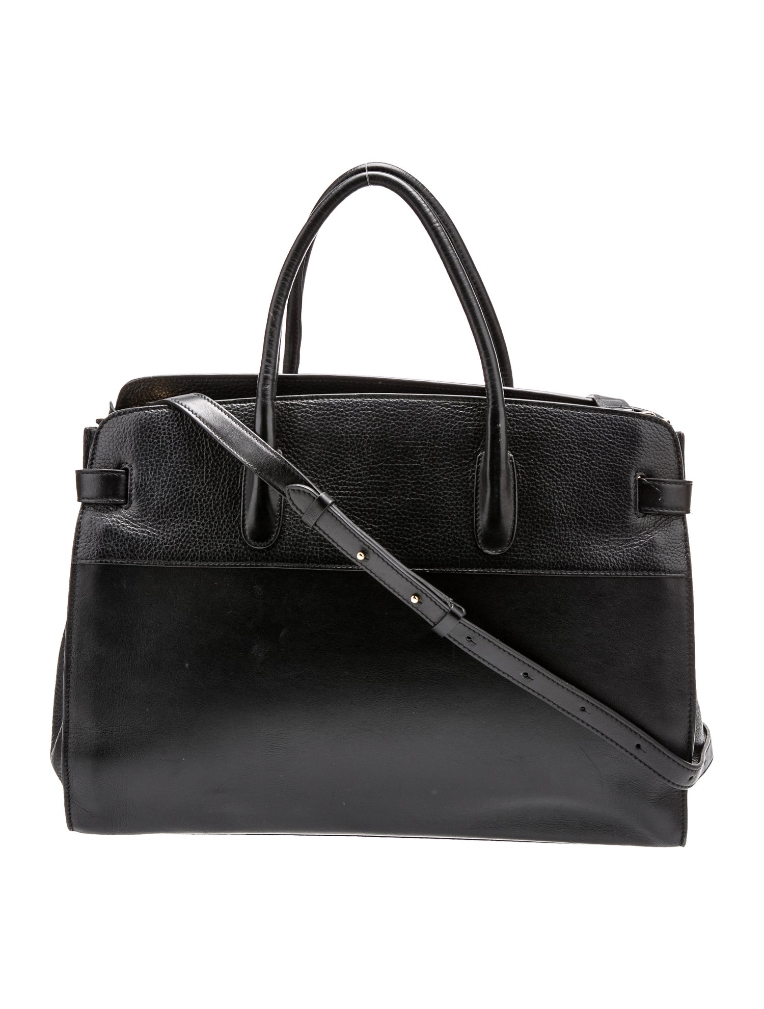 Cuyana Leather Top Handle Bag