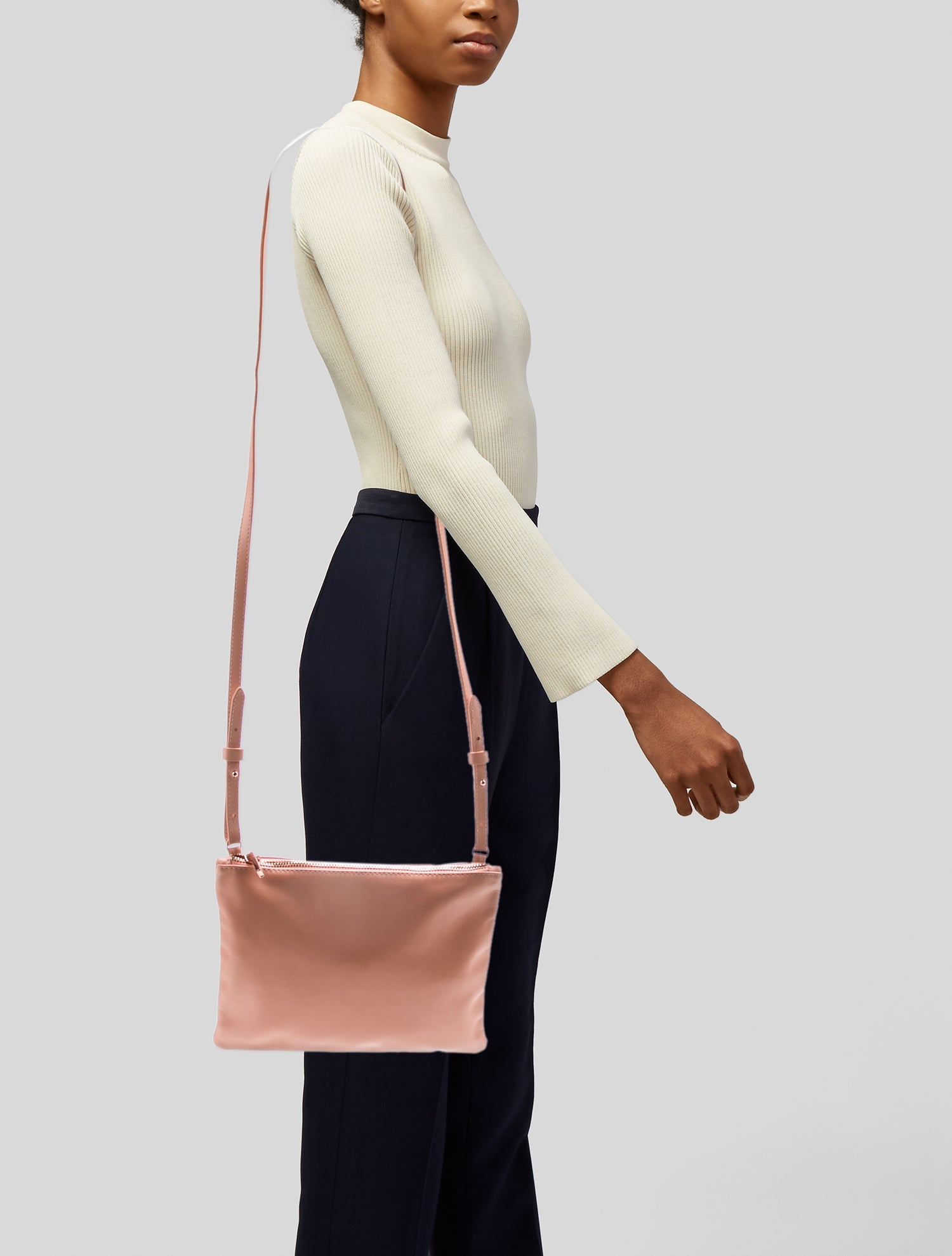 Cuyana Leather Crossbody Bag