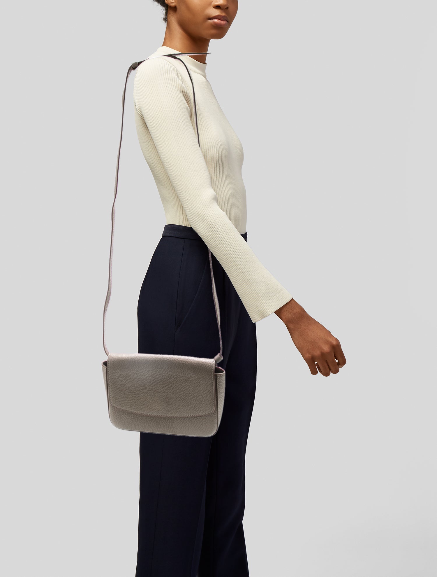 Cuyana Leather Crossbody Bag
