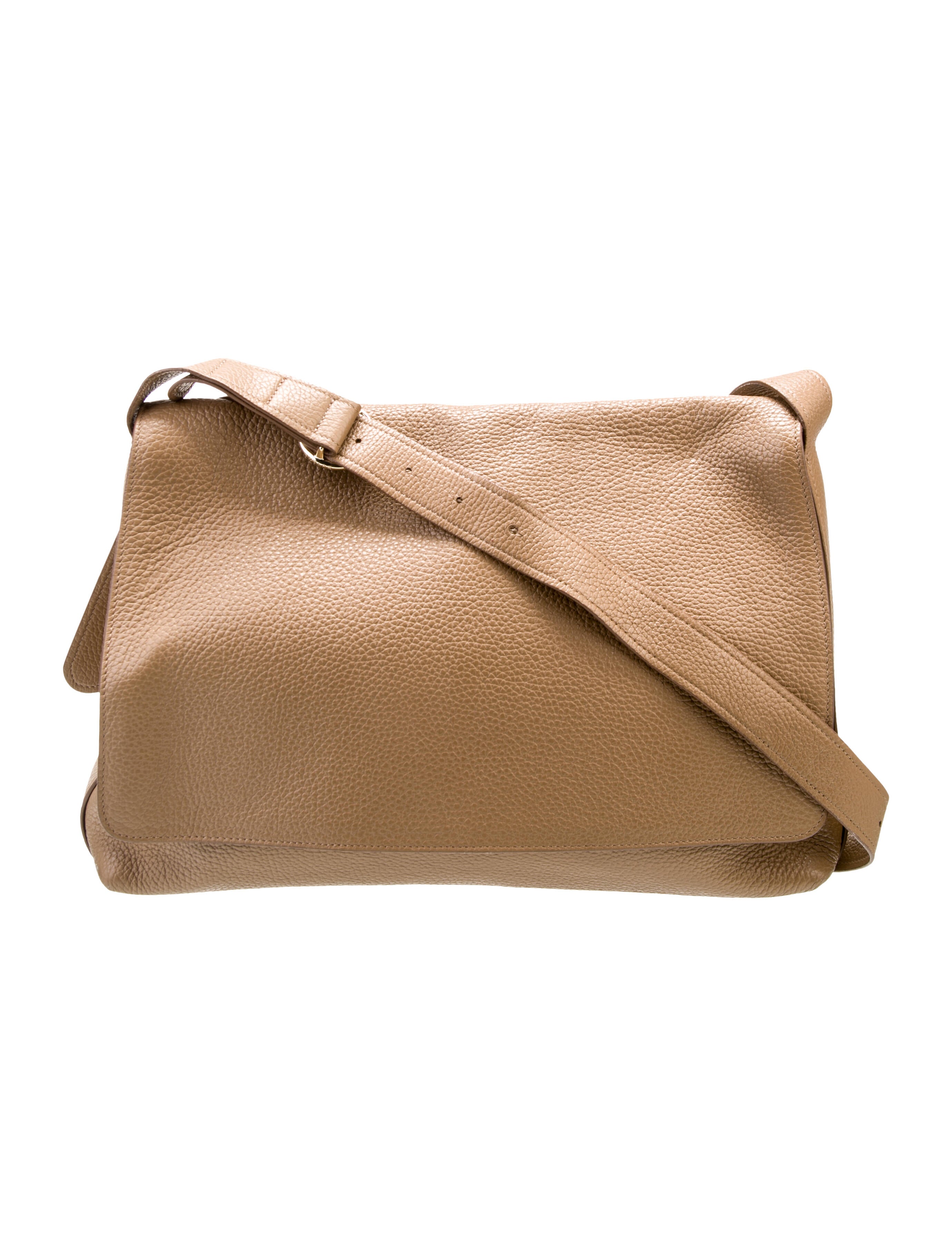 Cuyana Leather Messenger Bag