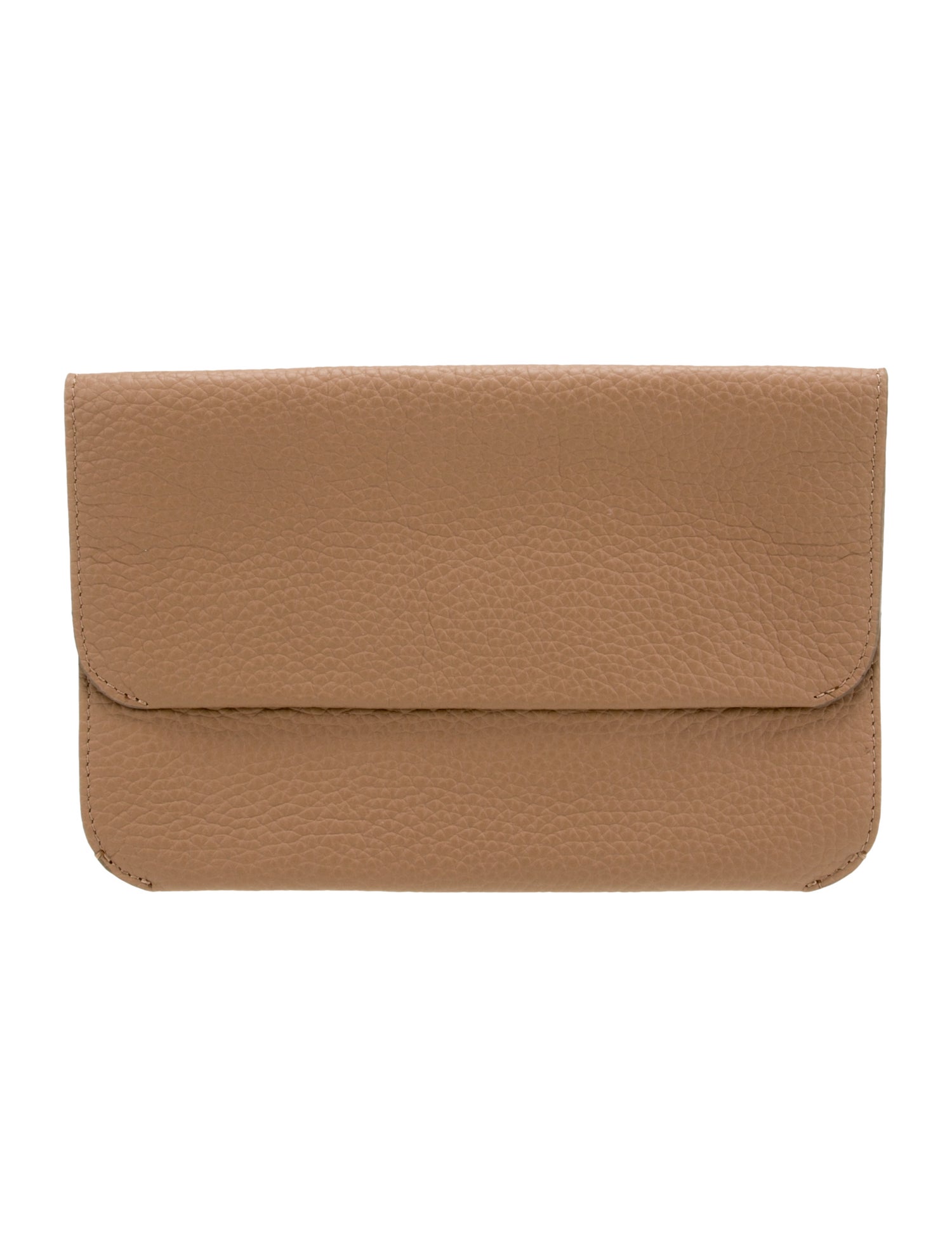 Cuyana Leather Clutch