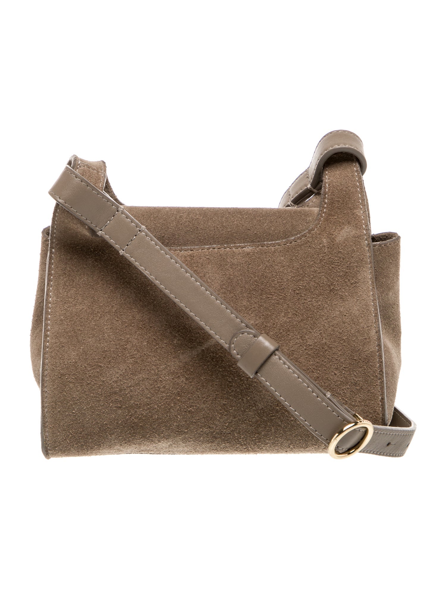 Cuyana Suede Messenger Bag