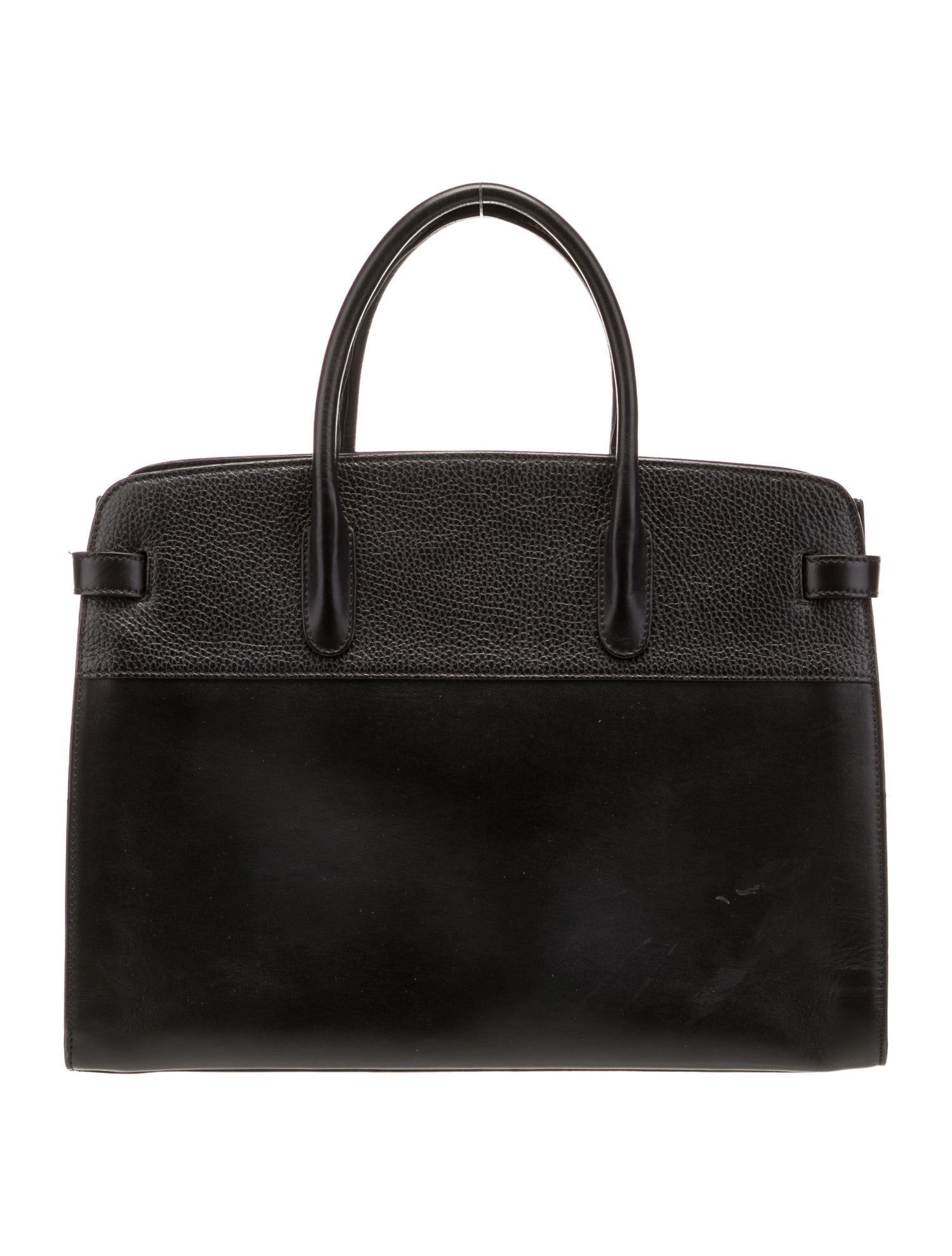 Cuyana Leather Top Handle Bag