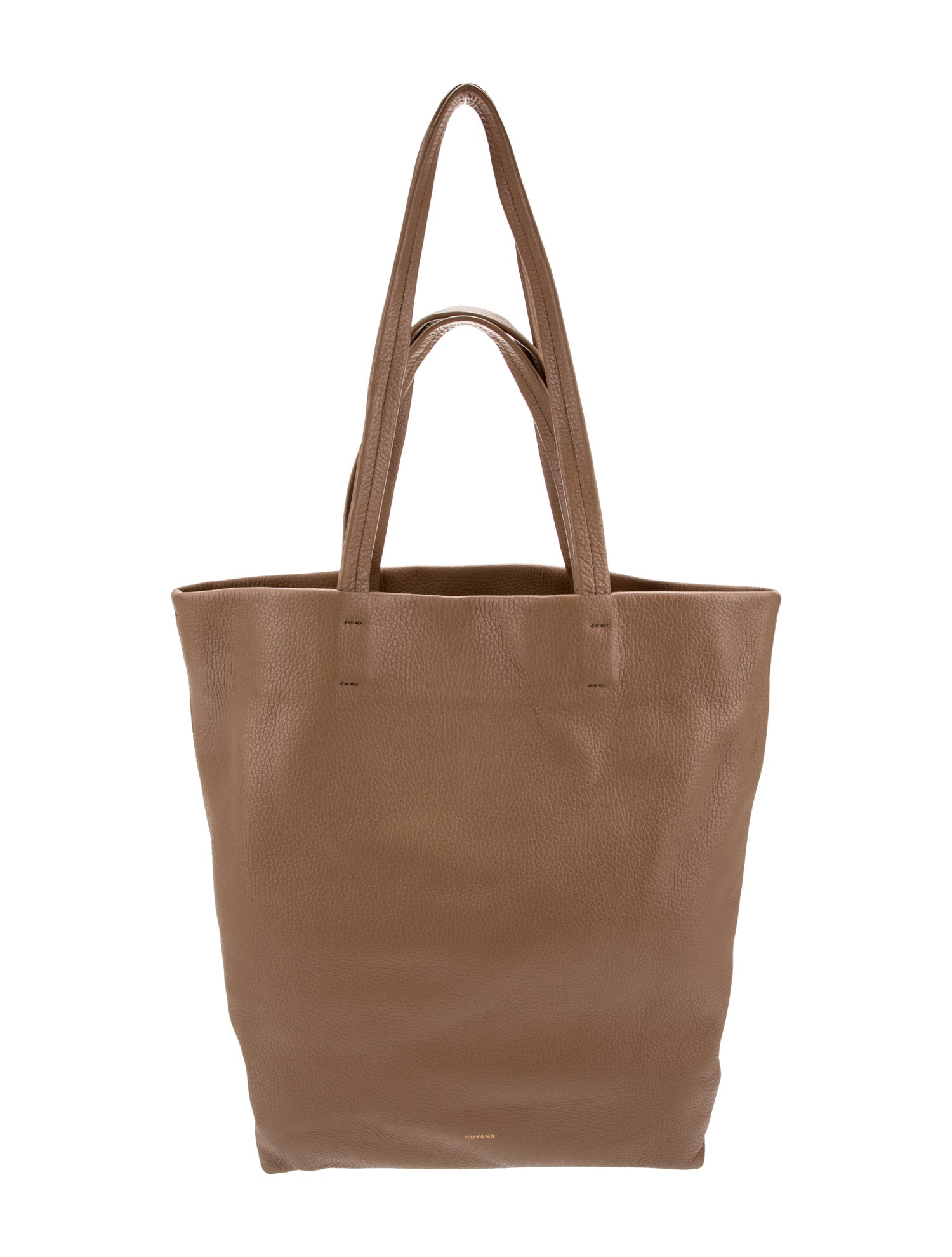 Cuyana Leather Bucket Bag