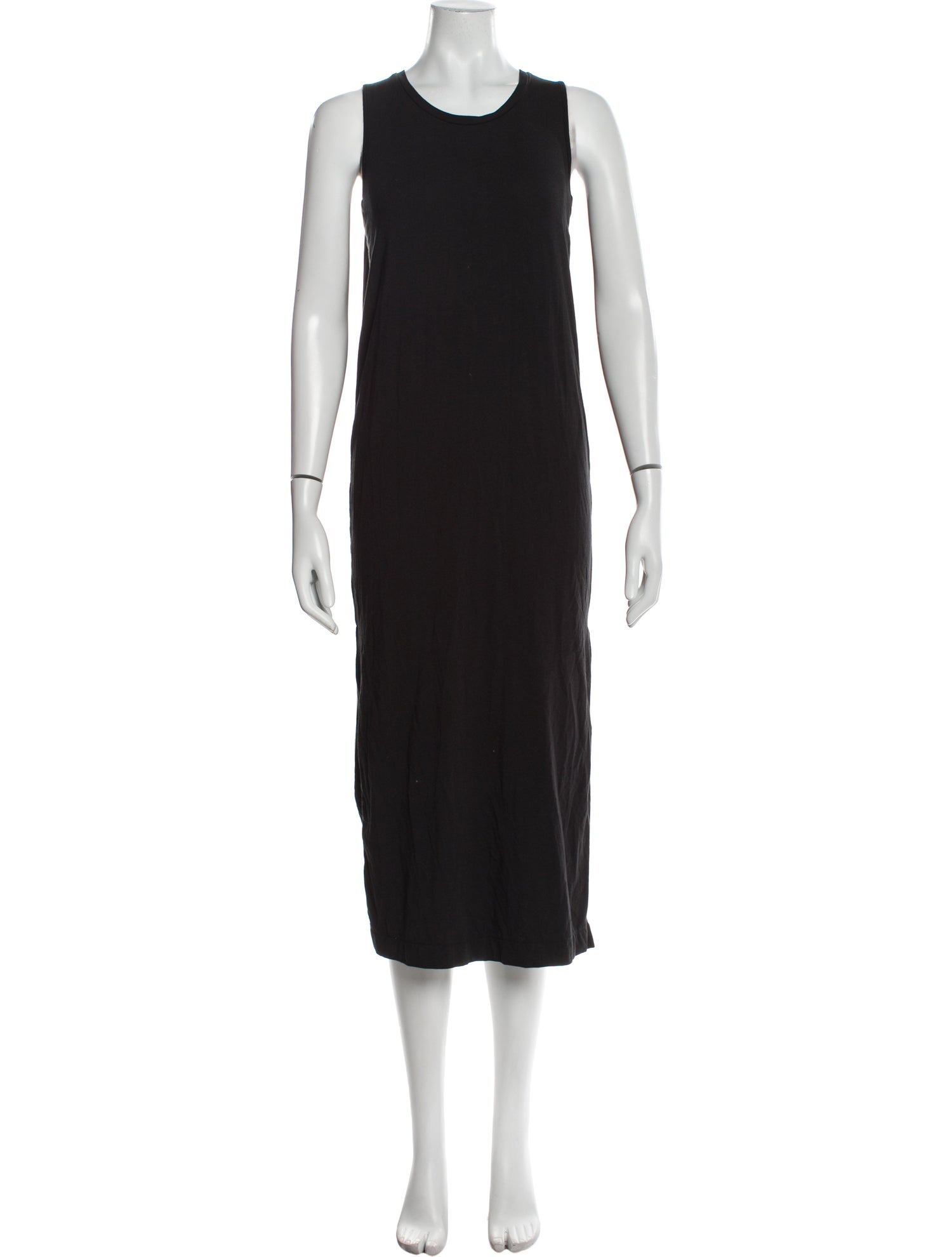 Cuyana Crew Neck Midi Length Dress