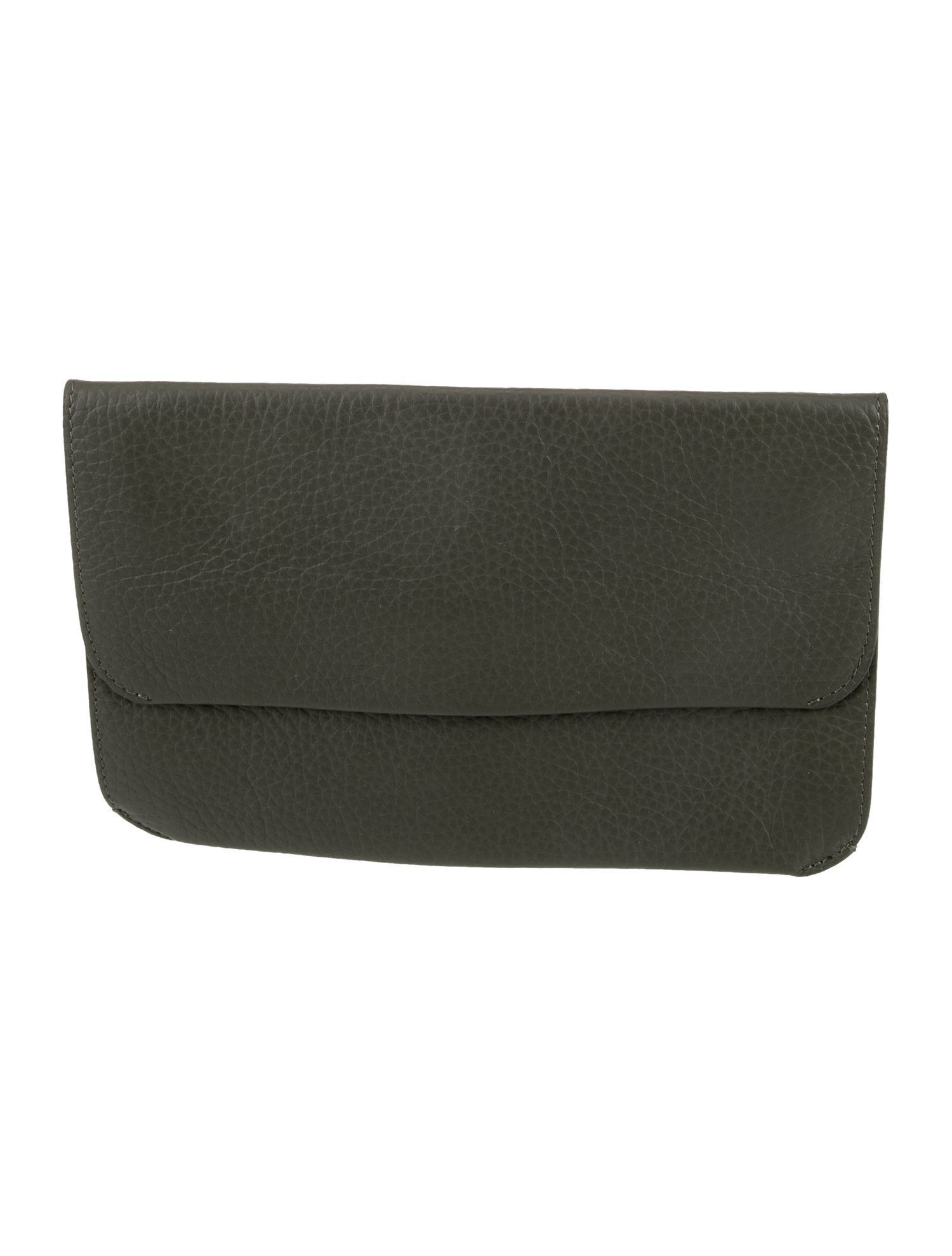 Cuyana Leather Clutch