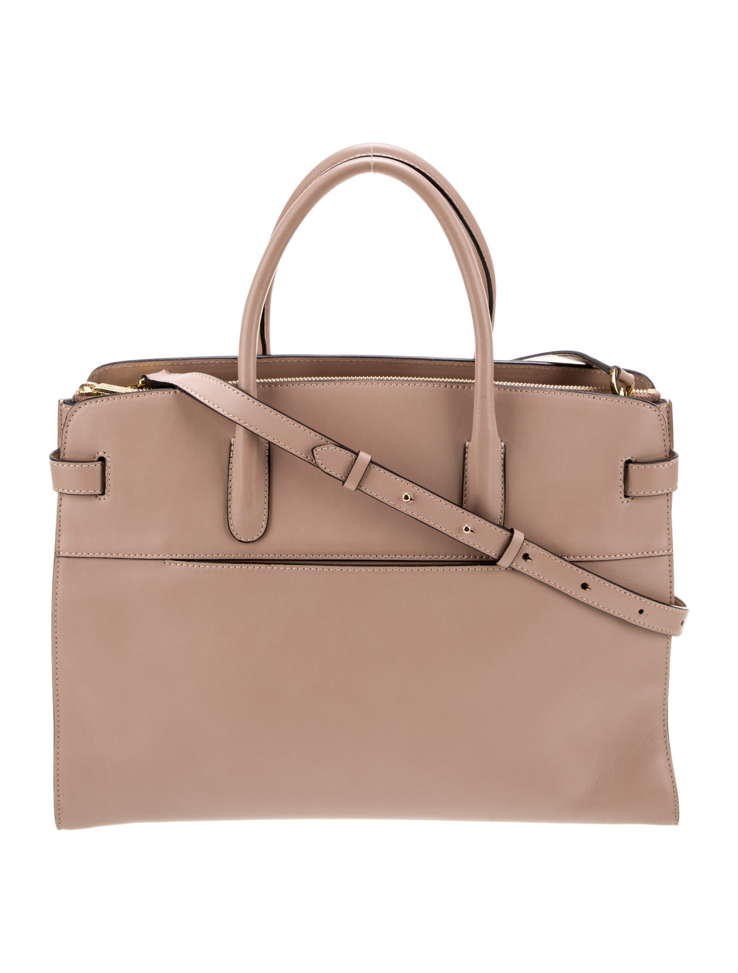 Cuyana Leather Top Handle Bag