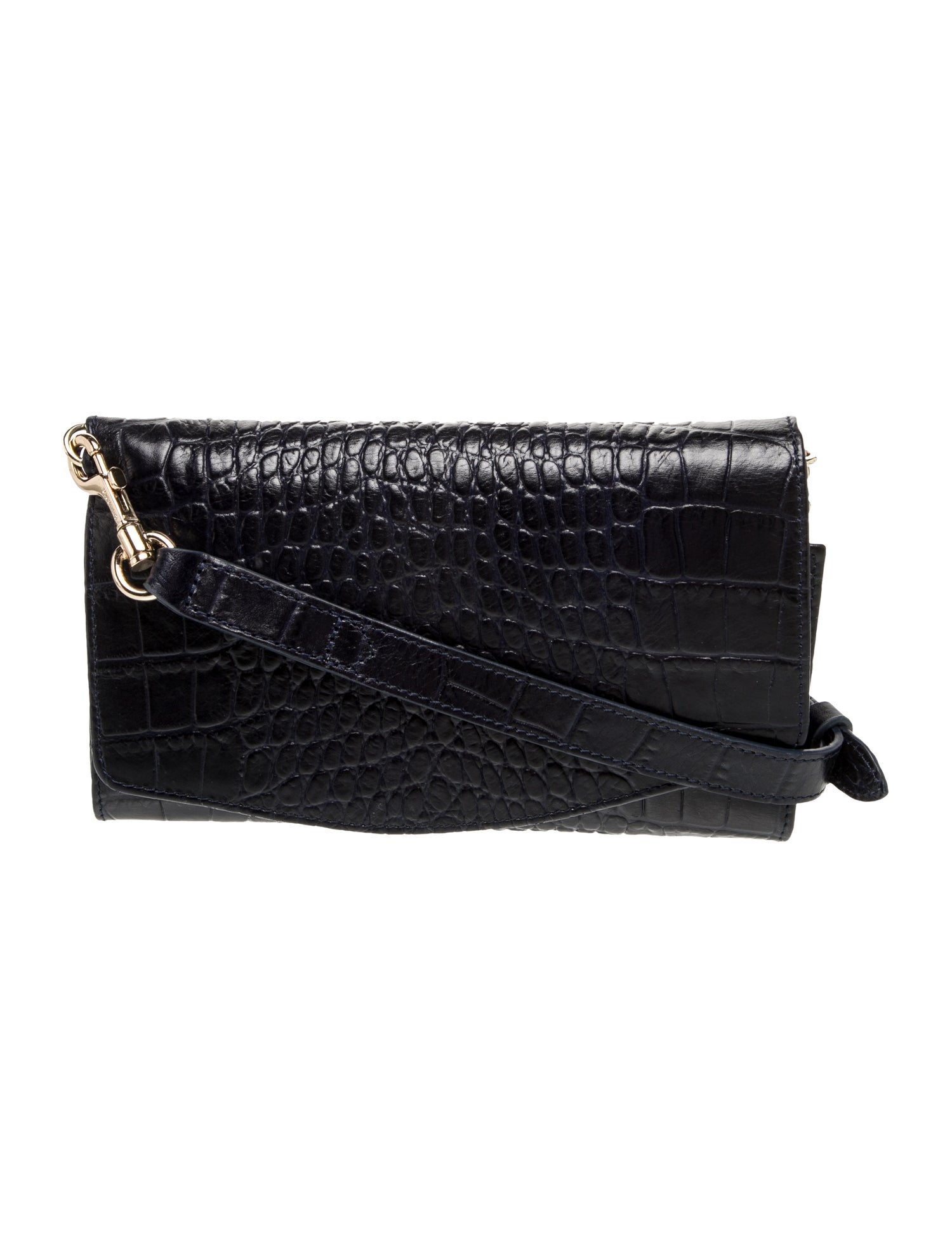 Cuyana Embossed Leather Crossbody Bag