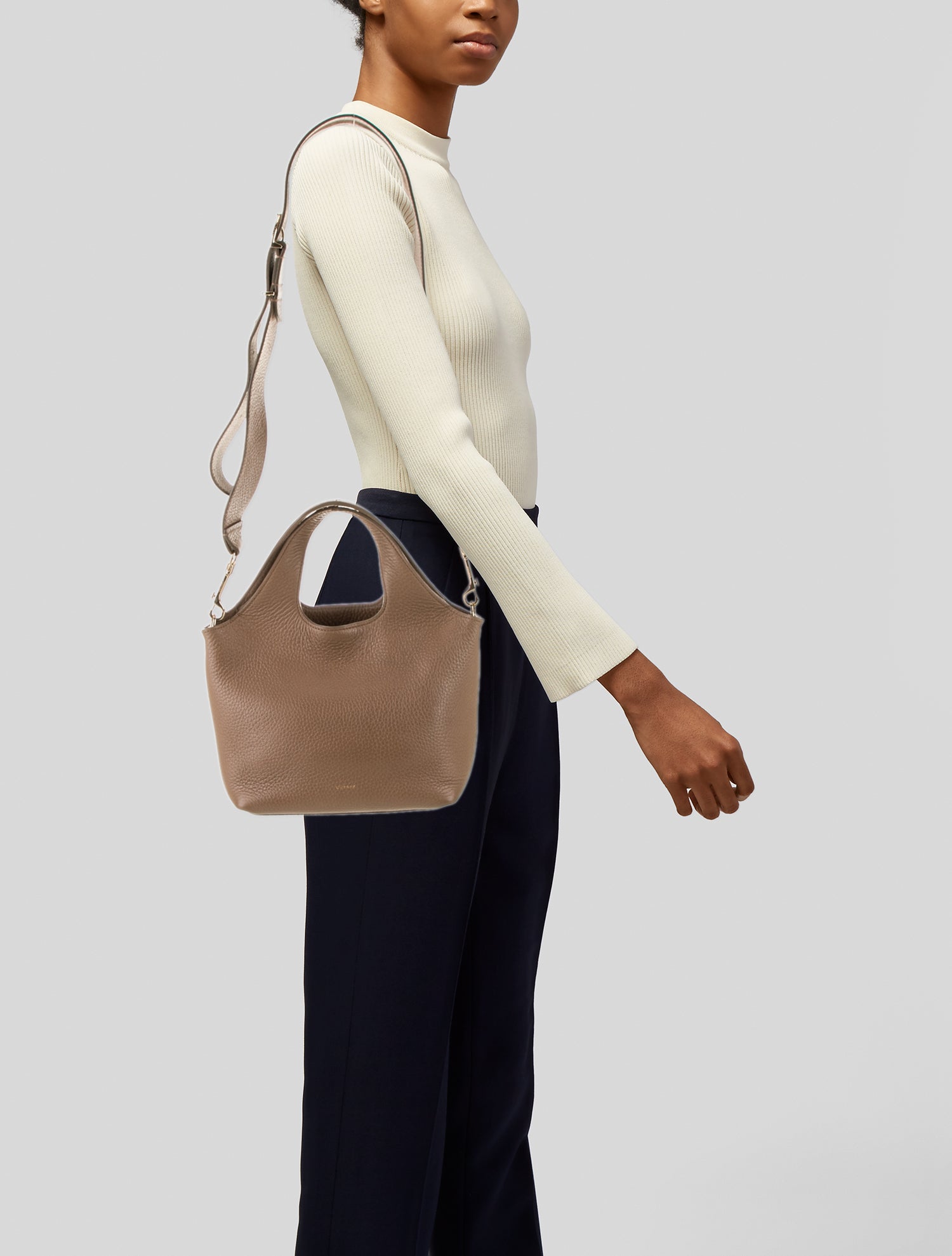 Cuyana Leather Top Handle Bag