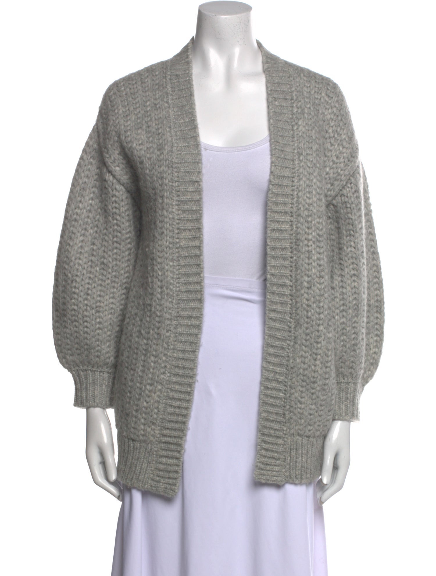 Cuyana Alpaca Open Front Sweater