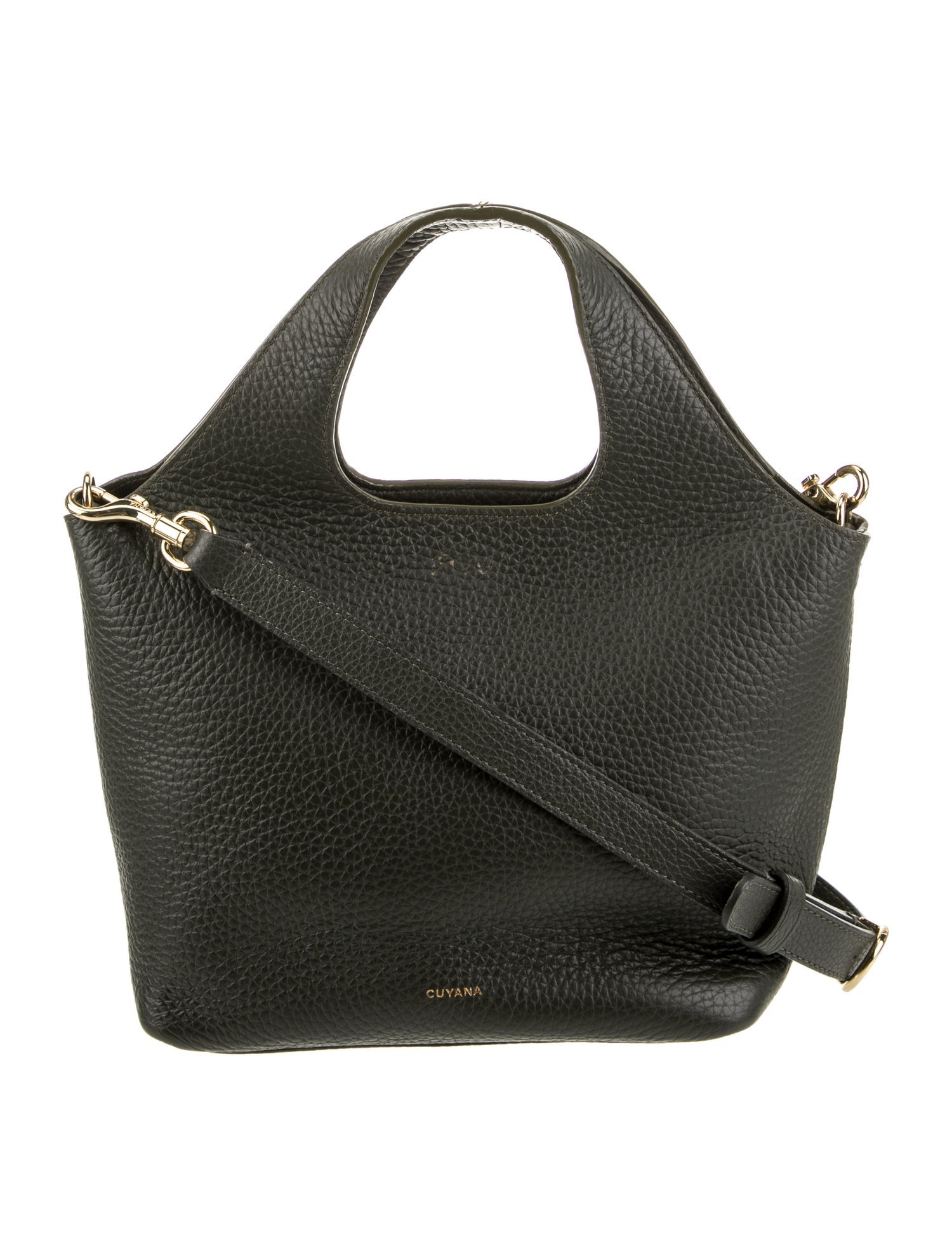 Cuyana Leather Top Handle Bag