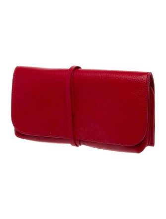Cuyana Leather Collapsable Travel Pouch