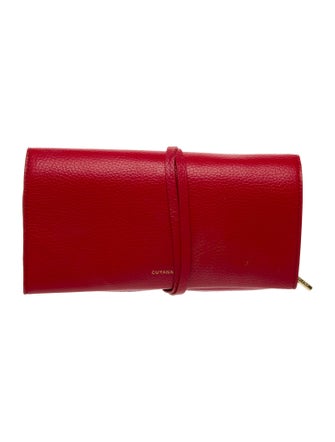 Cuyana Leather Collapsable Travel Pouch