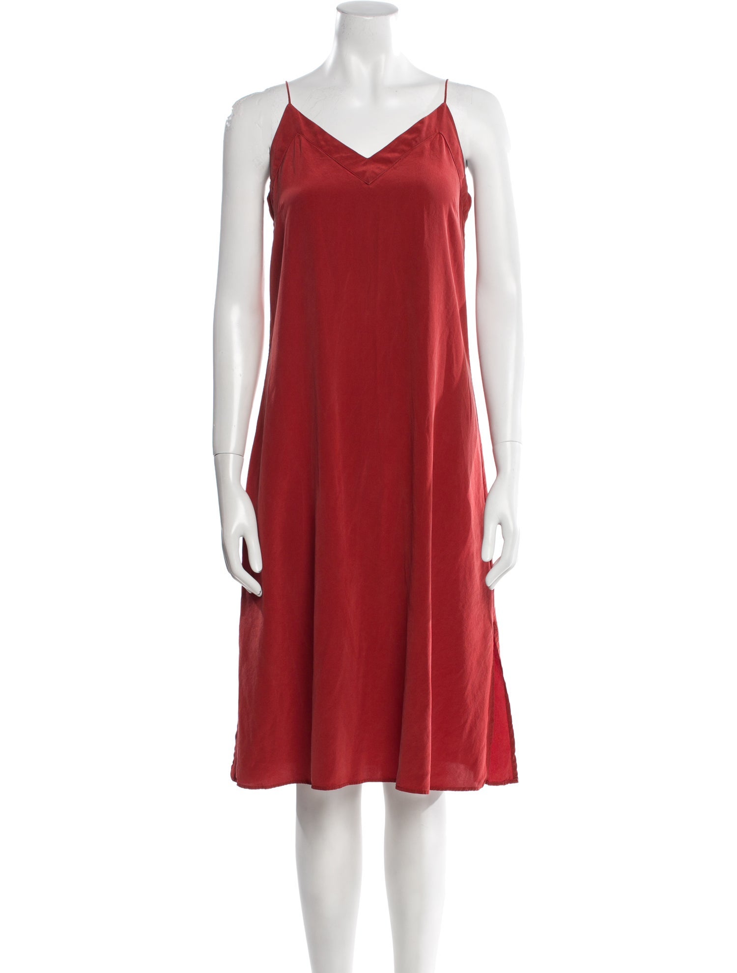 Cuyana Silk Midi Length Dress