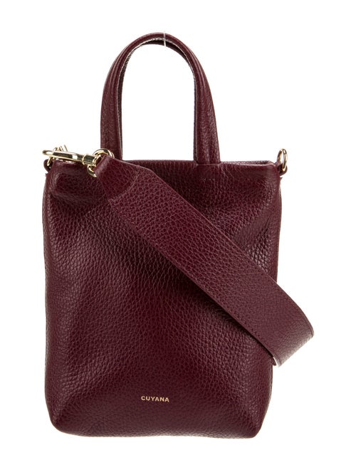 Cuyana Leather Top Handle Bag