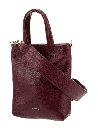 Cuyana Leather Top Handle Bag
