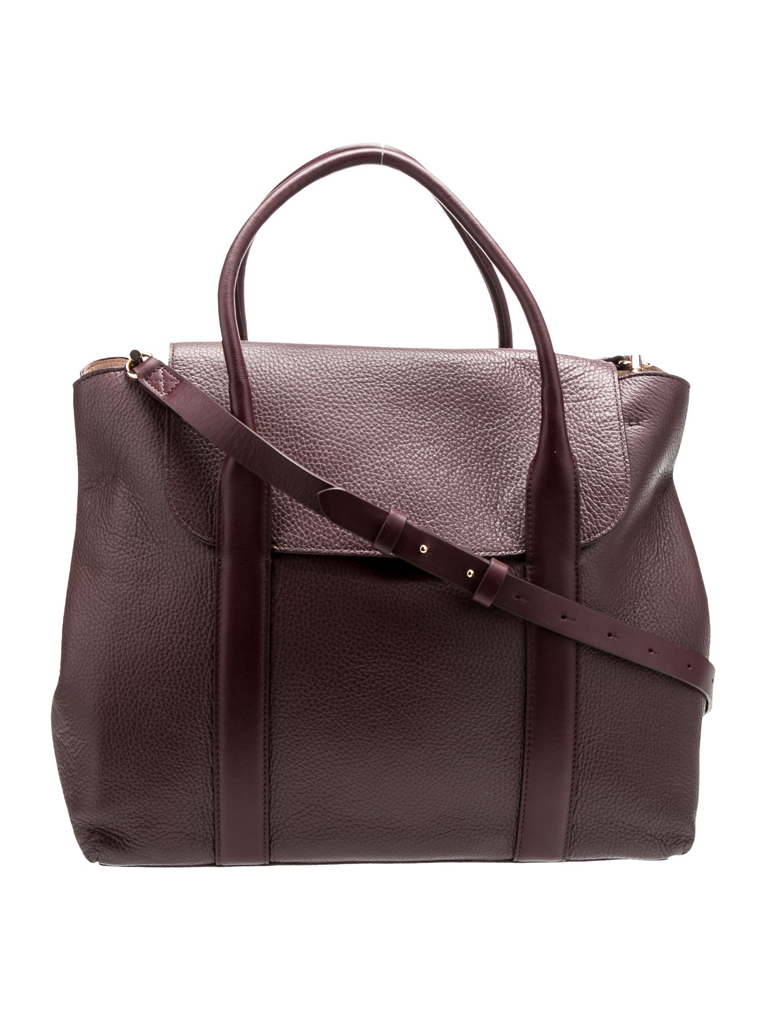 Cuyana Leather Top Handle Bag