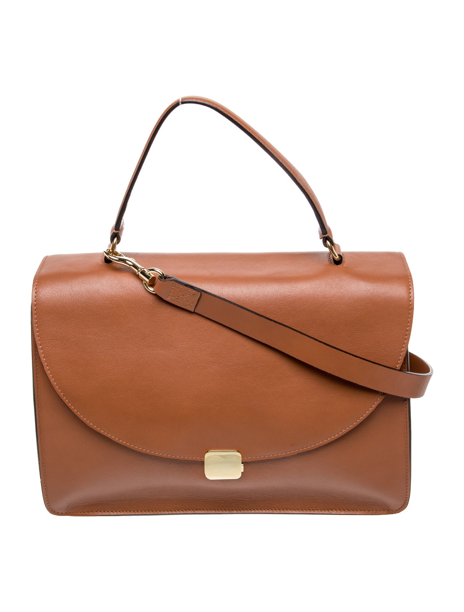 Cuyana Leather Top Handle Bag