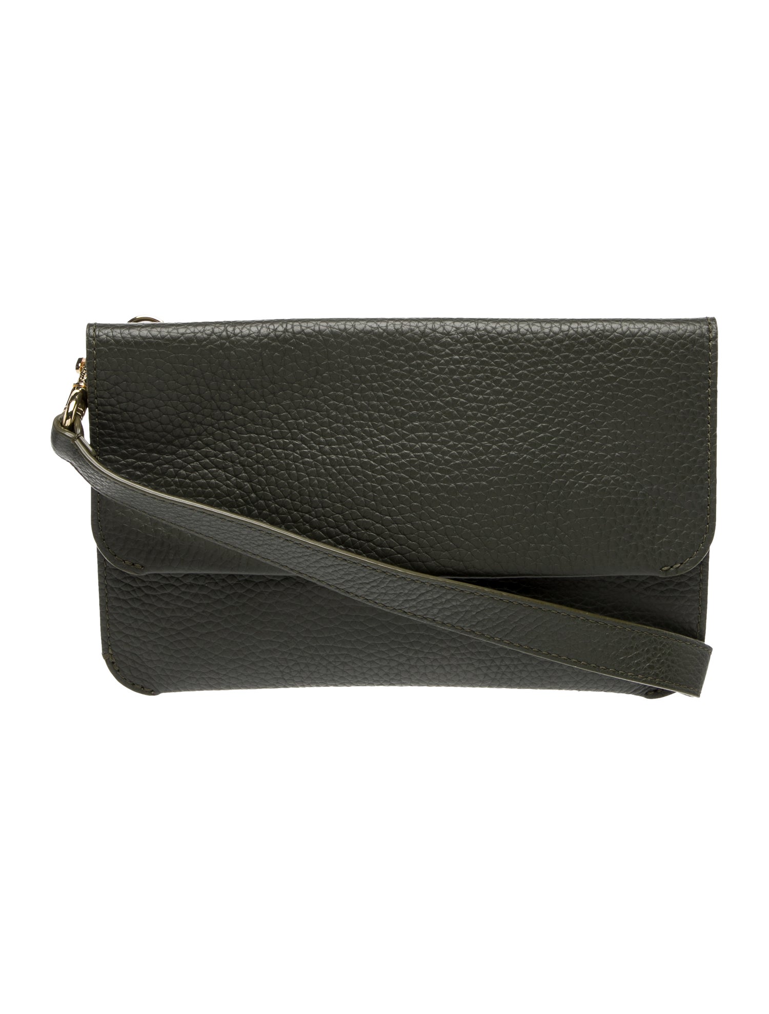 Cuyana Leather Clutch