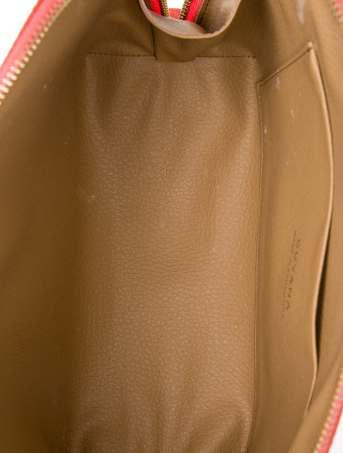 Cuyana Leather Clutch