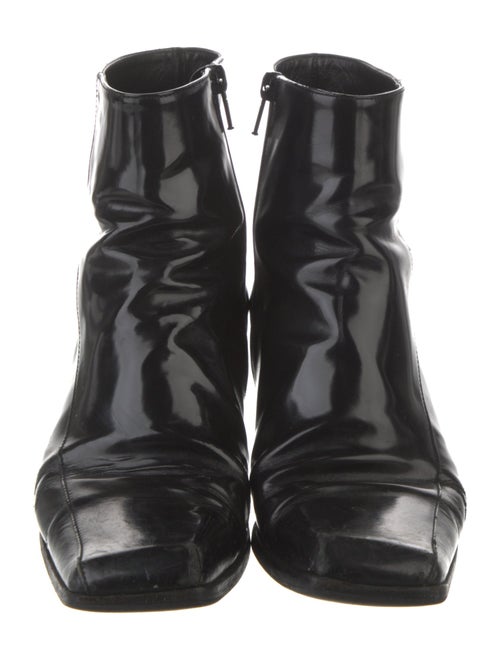 Cuyana Patent Leather Boots