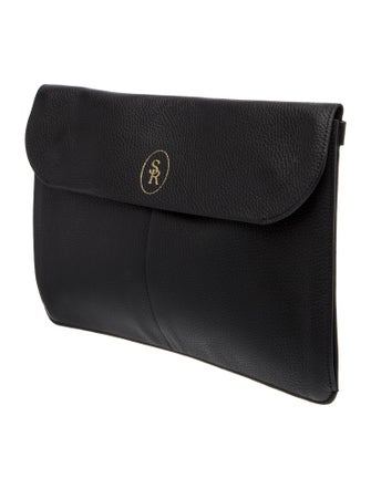 Cuyana Leather Clutch
