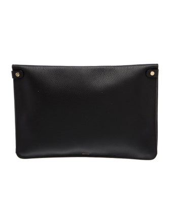 Cuyana Leather Clutch