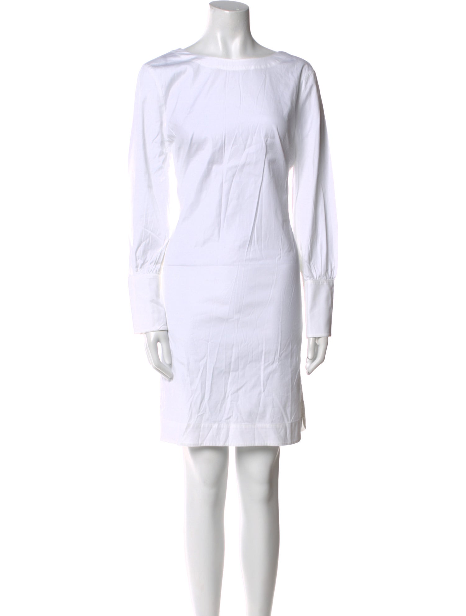 Cuyana Bateau Neckline Mini Dress