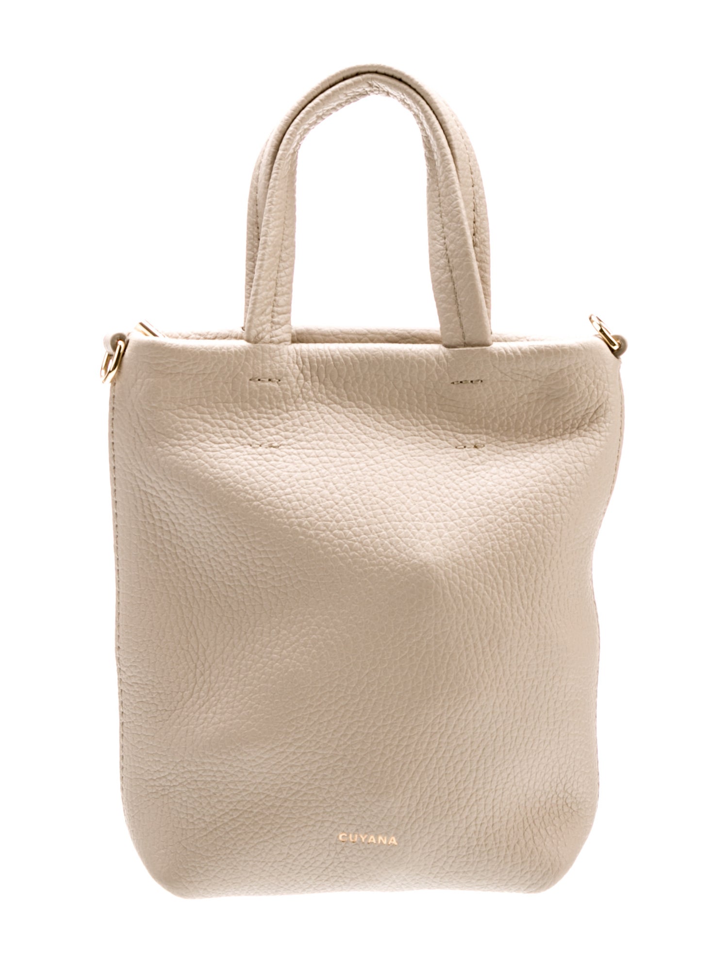 Cuyana Leather Top Handle Bag