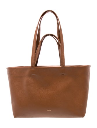 Cuyana Leather Top Handle Bag