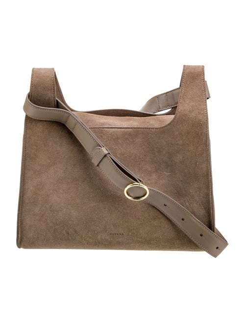 Cuyana Suede Shoulder Bag