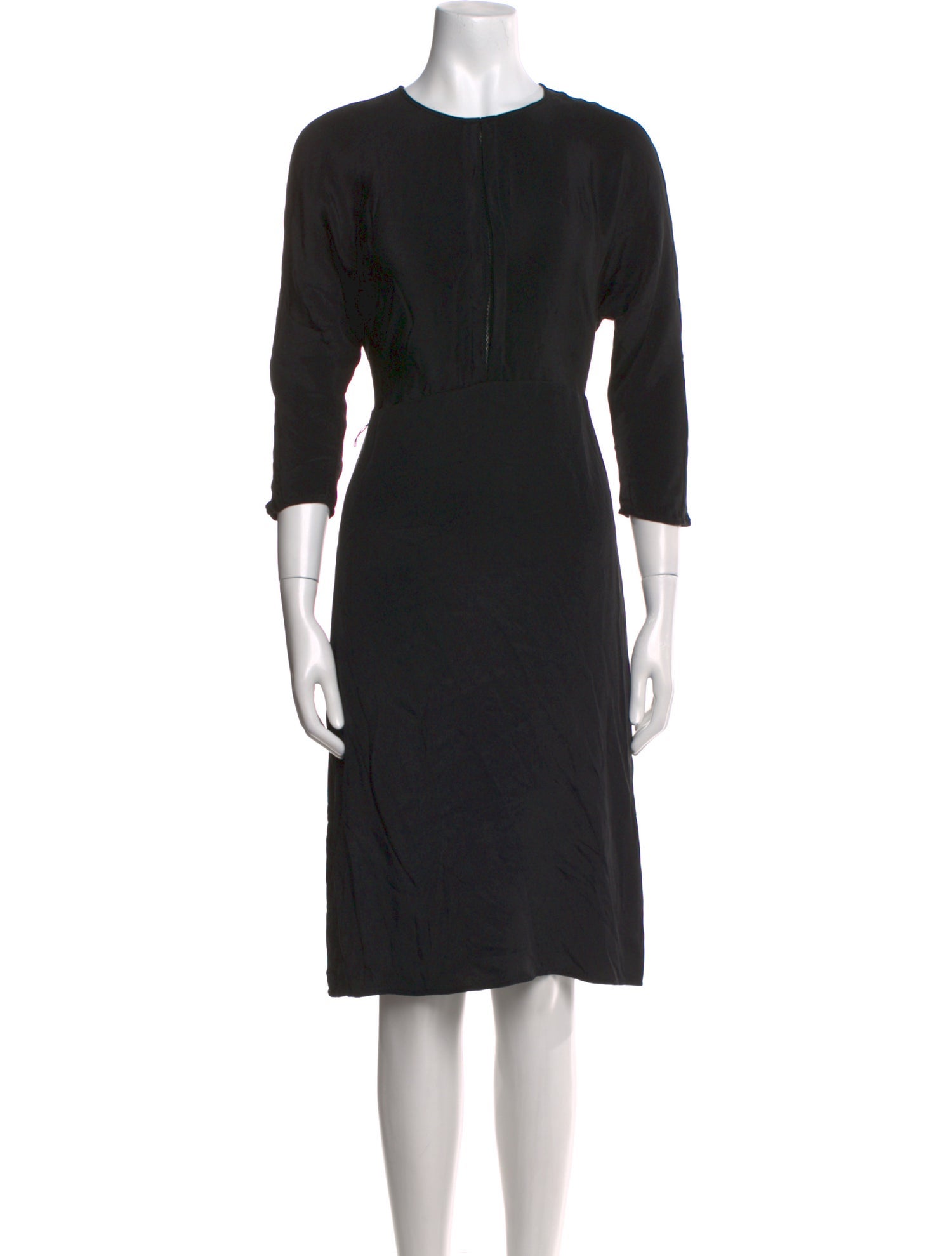 Cuyana Silk Midi Length Dress