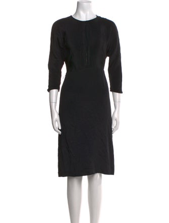 Cuyana Silk Midi Length Dress