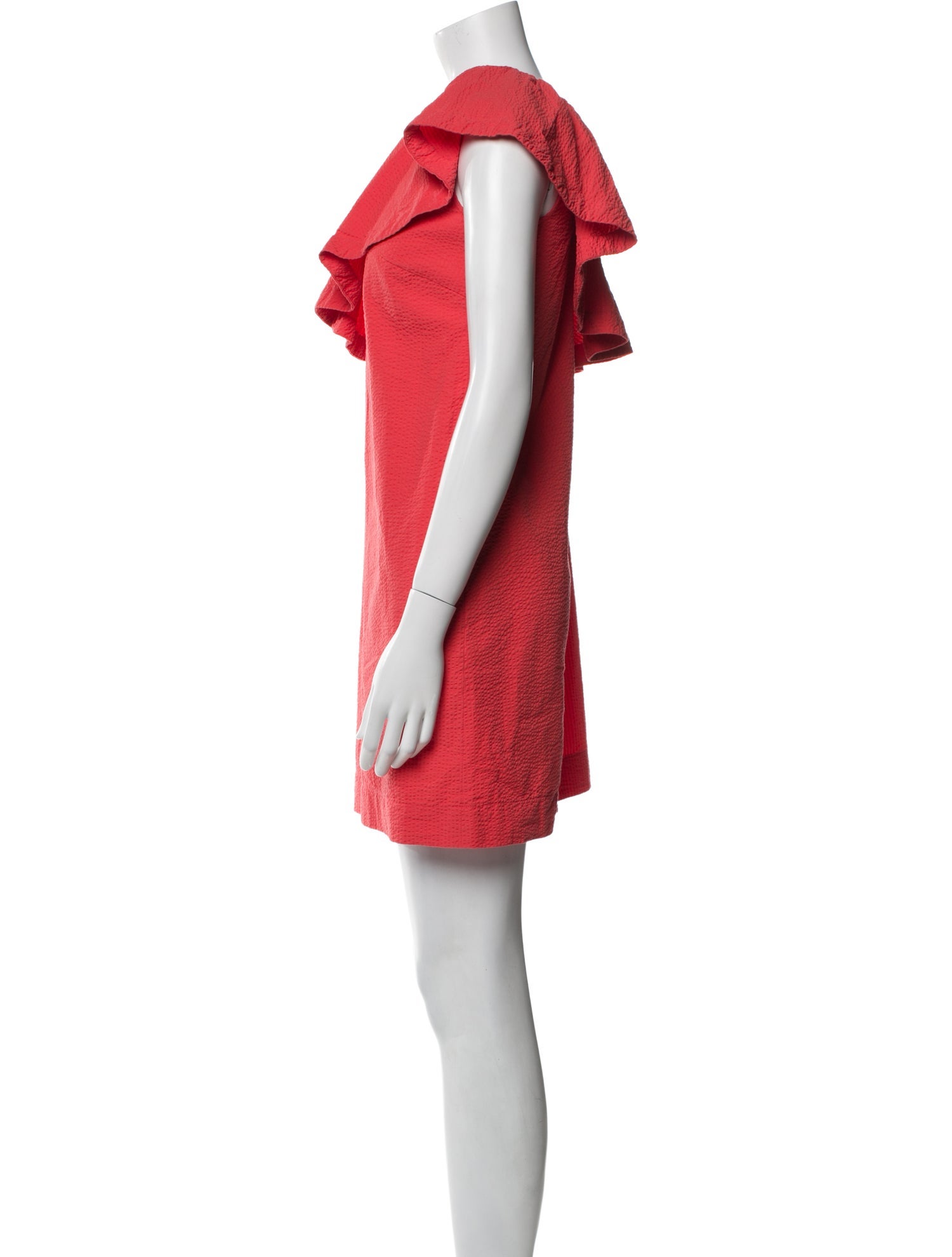 Cuyana One-Shoulder Mini Dress