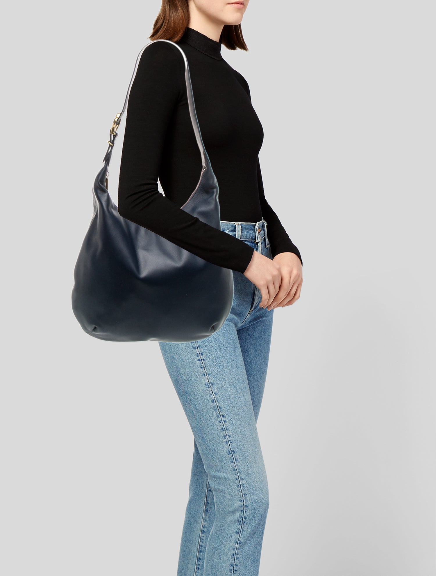 Cuyana Leather Shoulder Bag