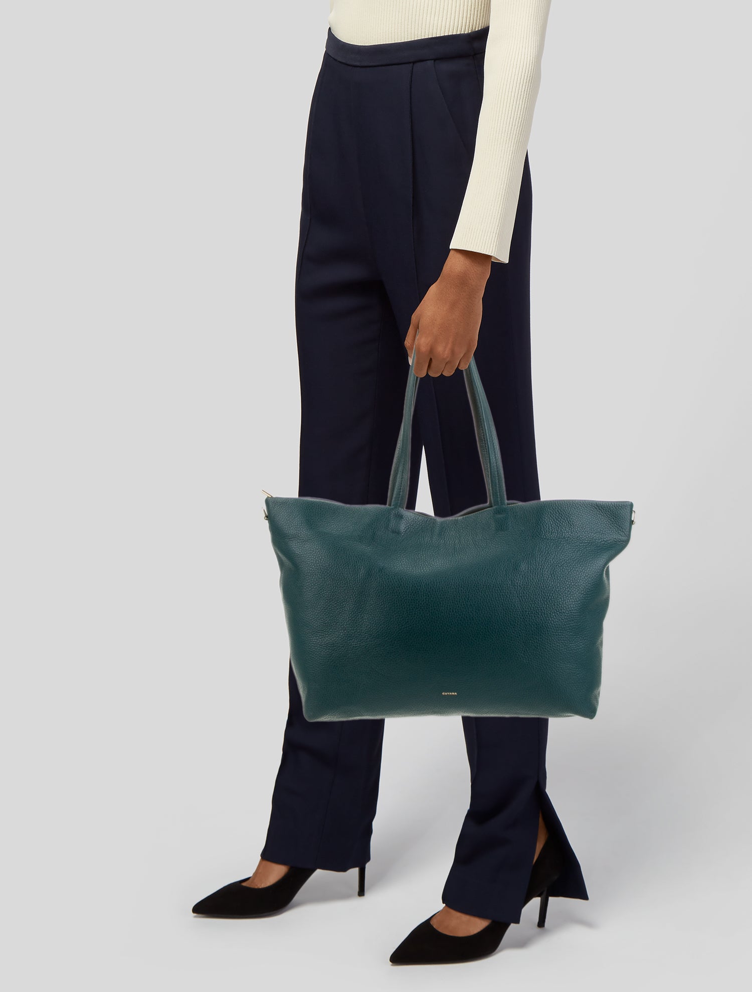 Cuyana Leather Tote