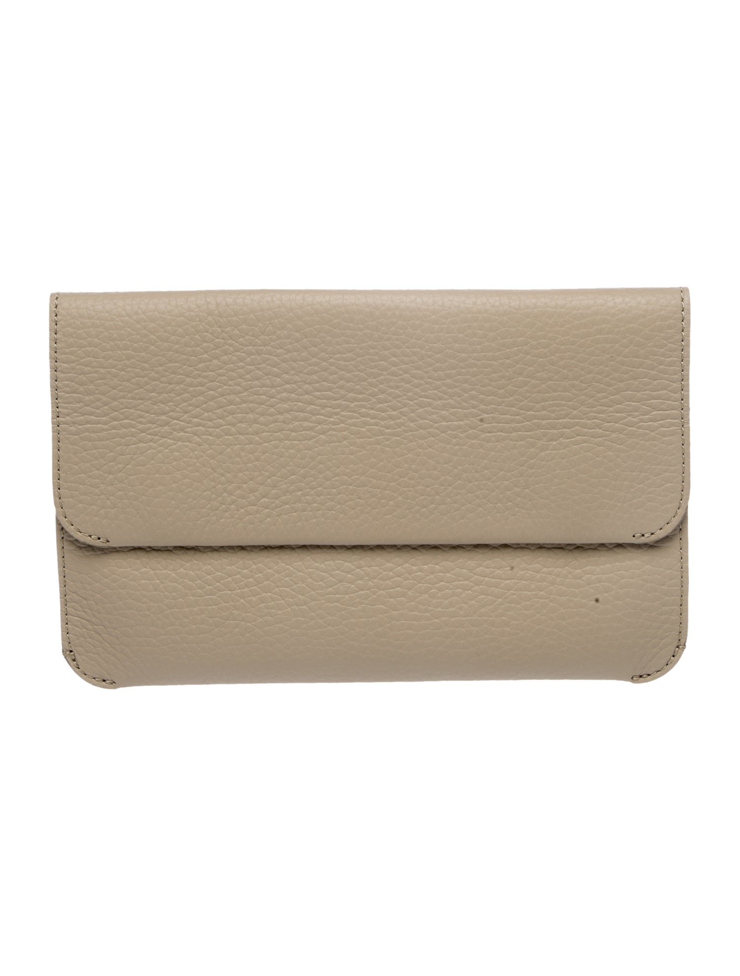 Cuyana Leather Clutch