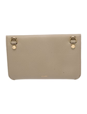 Cuyana Leather Clutch