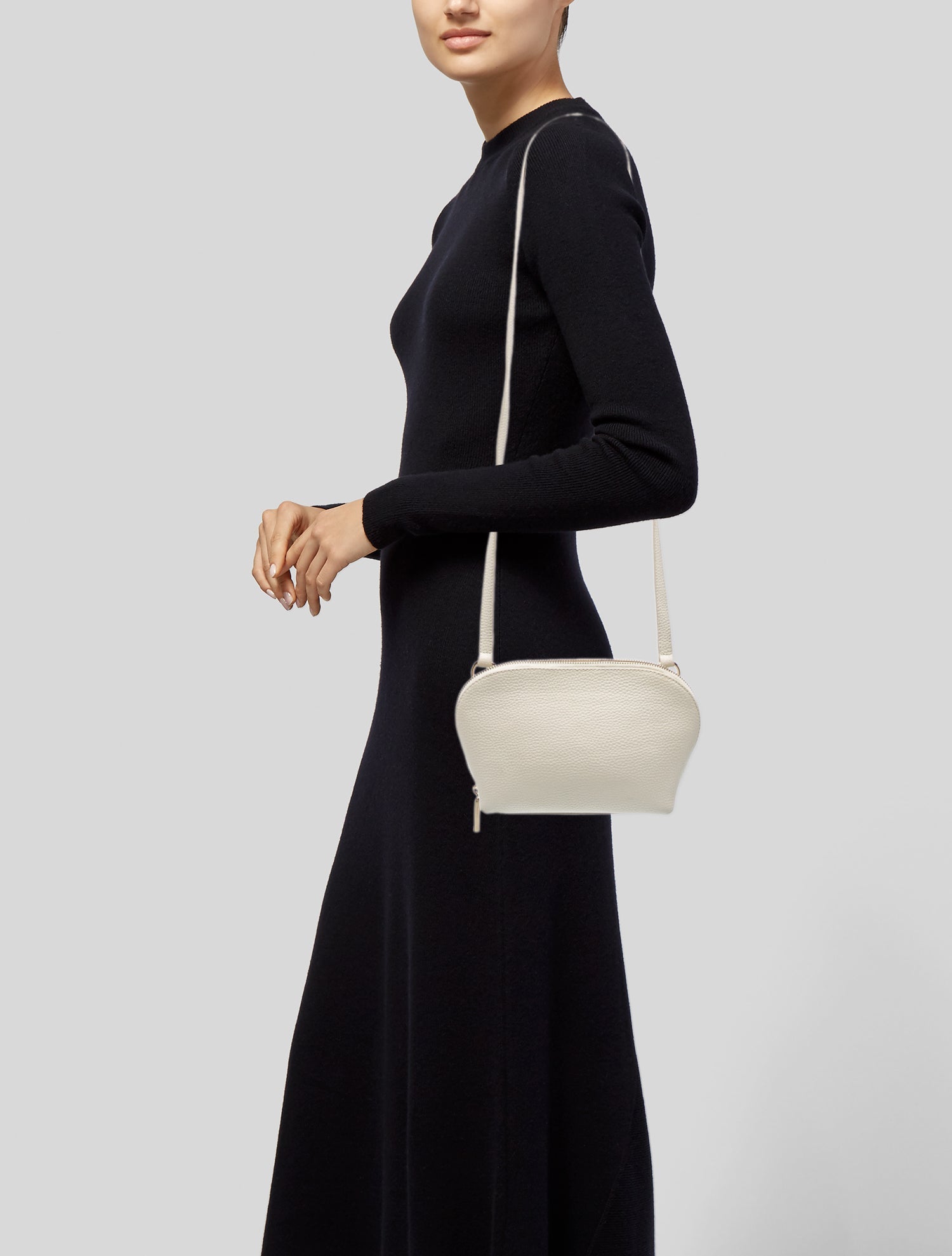 Cuyana Leather Crossbody Bag