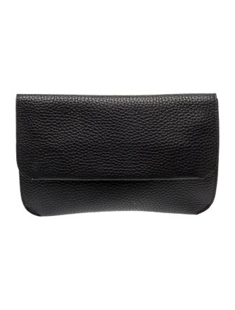 Cuyana Leather Clutch