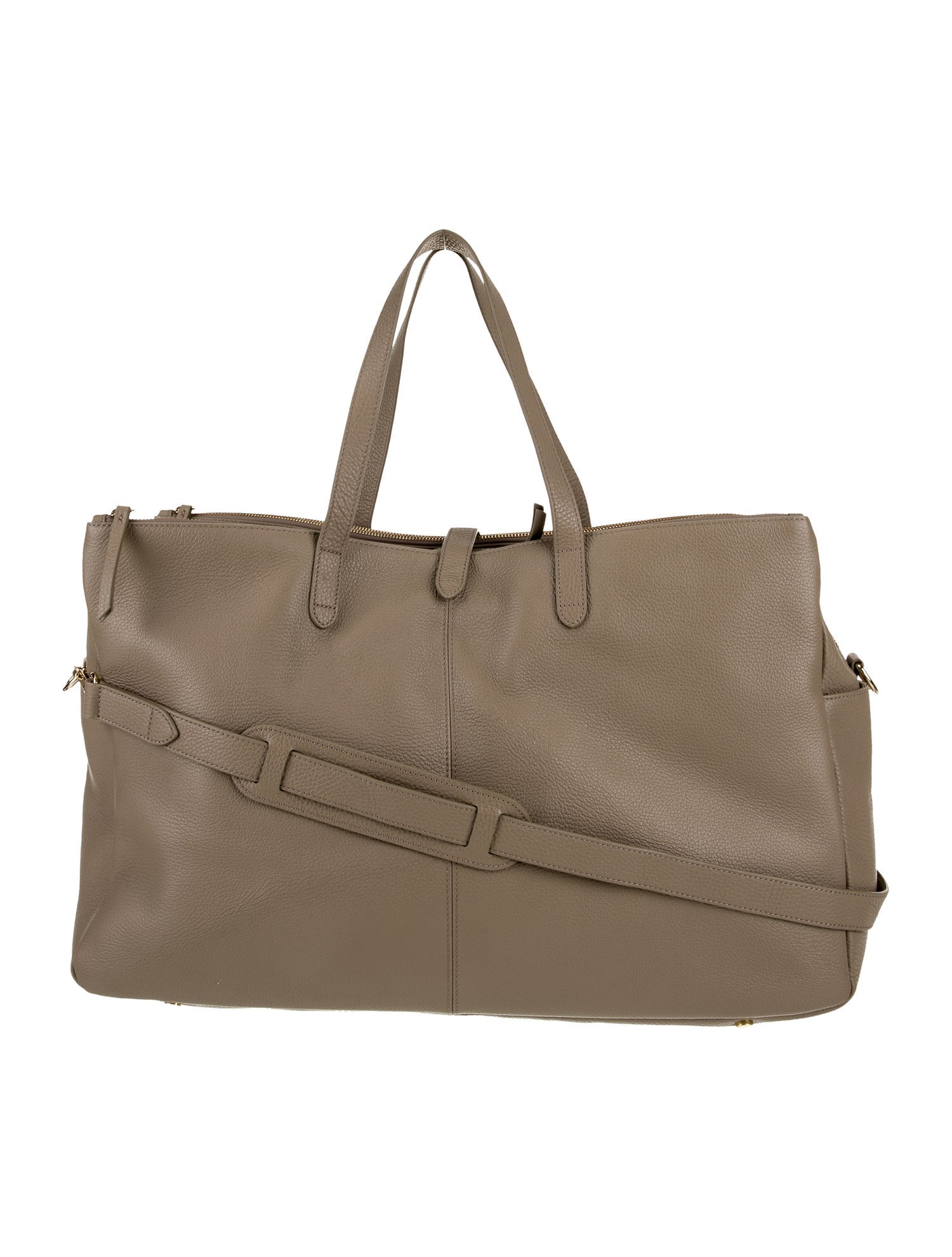 Cuyana Leather Weekender Bag